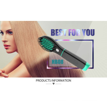 Rechargeable Cordless Battery Hair Brush Straightener